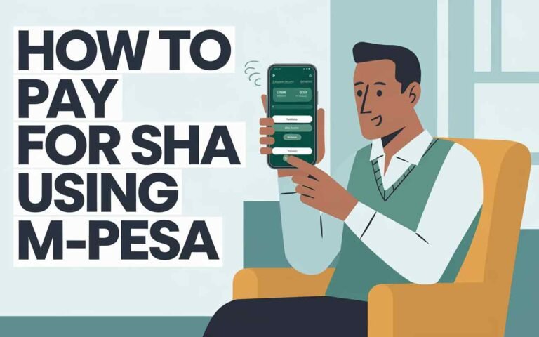 how to pay sha via mpesa